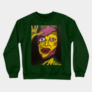 Lizard Girl Crewneck Sweatshirt